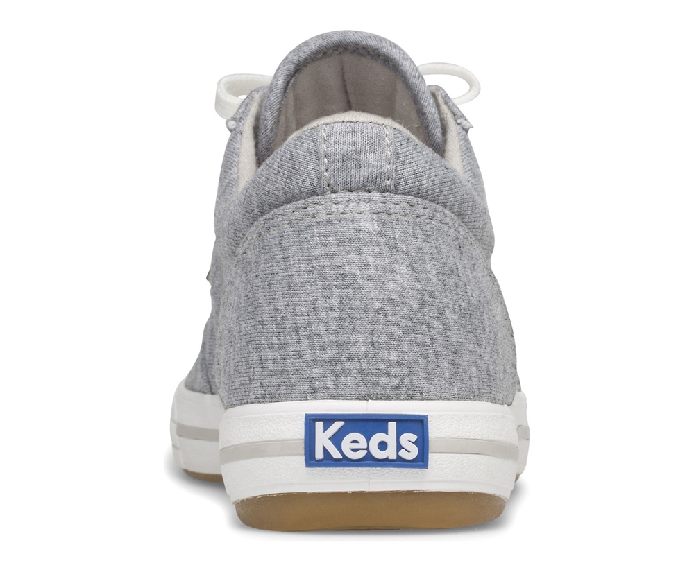 Zapatillas Keds Mujer Gris - Courty Jersey - 987-PJFLUX